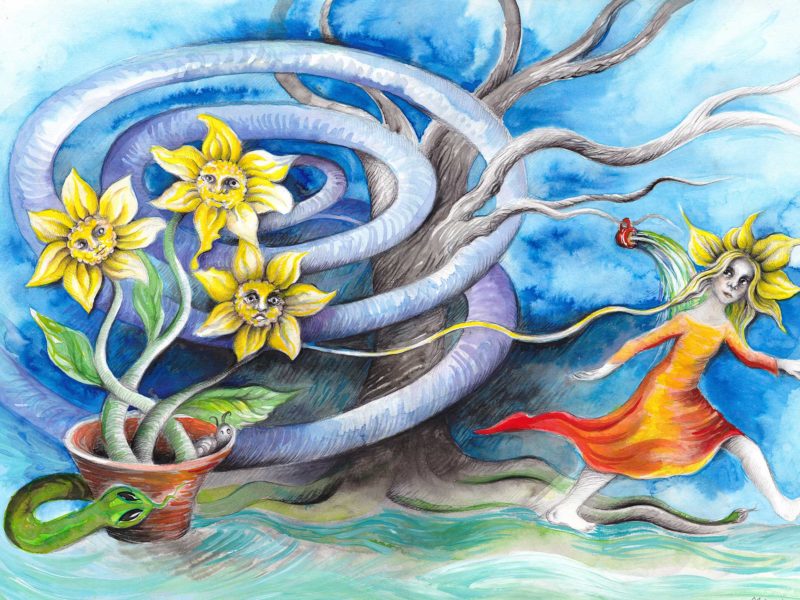 Fleeing the Buttercups